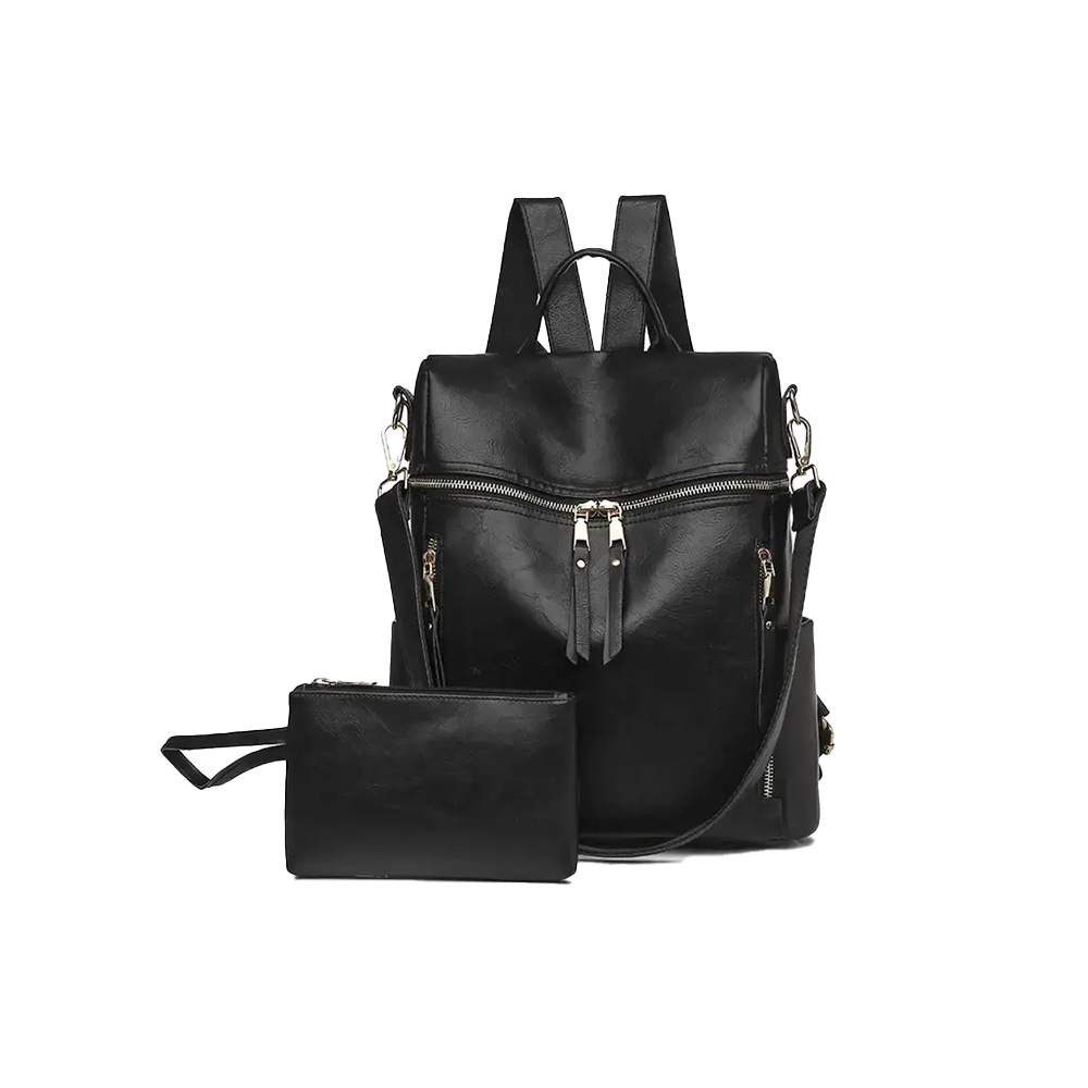Leather Backpack and Pouch Set — RJ Singer International, Inc.